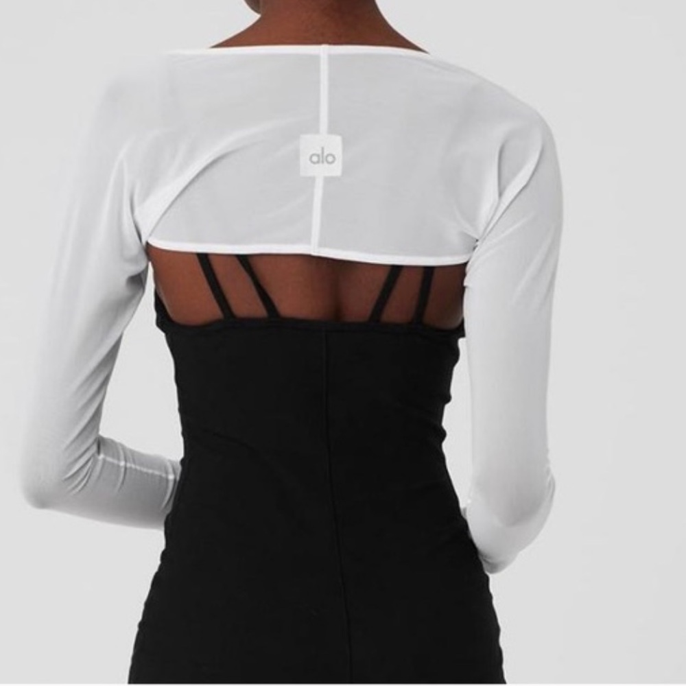 ALO Yoga Mesh Heat Wave Bolero Shrug